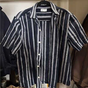 Zara Men's Woven Button Up Shirt